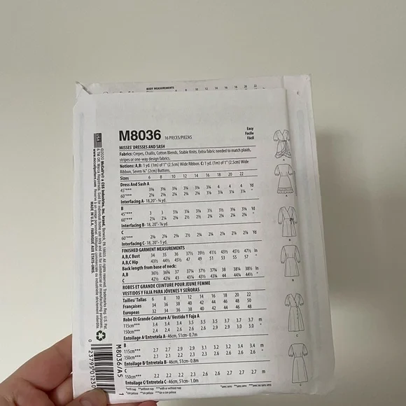 Dress pattern - Picture 2 of 2